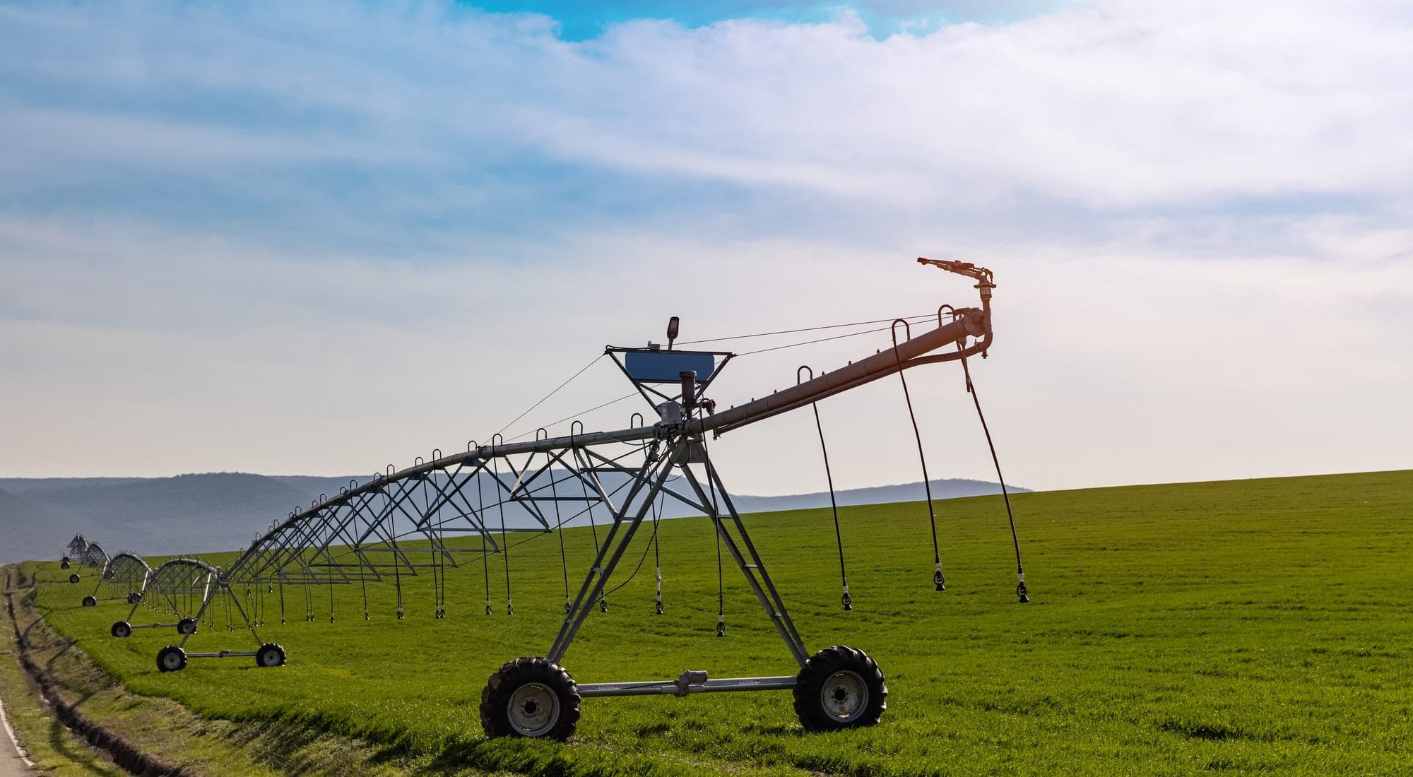 Irrigation system ready to use